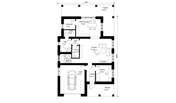 Фото проекта ТопДом Арт. 2-28 площадью 288 м²